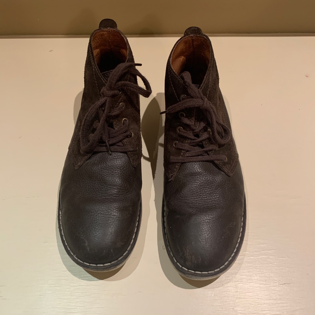 Pointer Brown Leather Boots